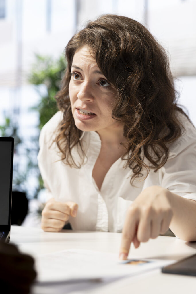 lady disappointed by headhunter rejecting her cv